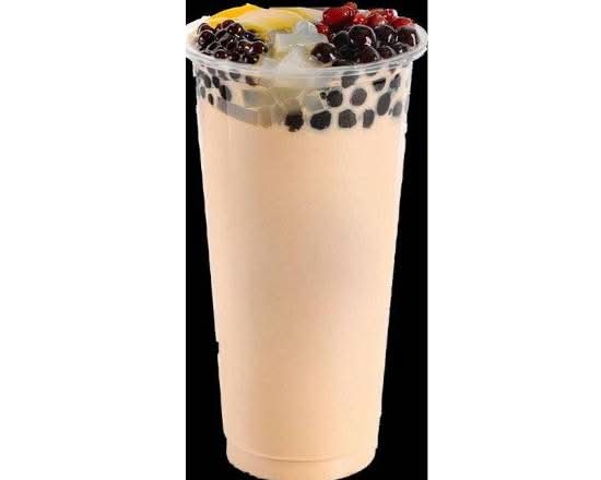 QQ Happy Family Milk Tea 全家QQ奶茶
